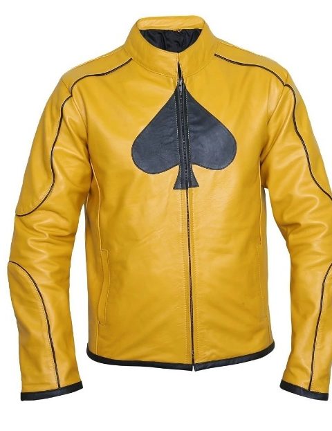Mustard Yellow Motorcycle Leather Jacket For Men, yellow Motorcycle Jacket , yellow motorcycles Jacket , Yellow motorcycle jacket for men